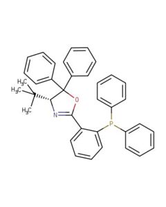 Astatech (R)-4-(TERT-BUTYL)-2-(2-(DIPHENYLPHOSPHANYL)PHENYL)-5,5-DIPHENYL-4,5-DIHYDROOXAZOLE; 1G; Purity 95%; MDL-MFCD34563648